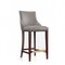 Manhattan Comfort Shubert Barstool in Dark Taupe - Set of 2 2-BS019-DT - alternate 5
